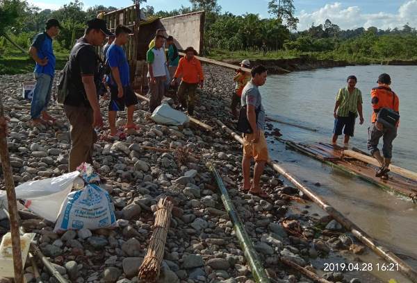 Diduga dari HL, 2,5 Kubik Kayu Diamankan