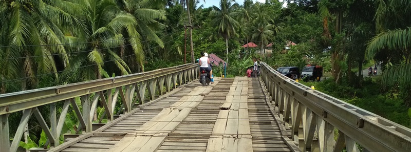 Jembatan TAP Belum Bisa Dilalui