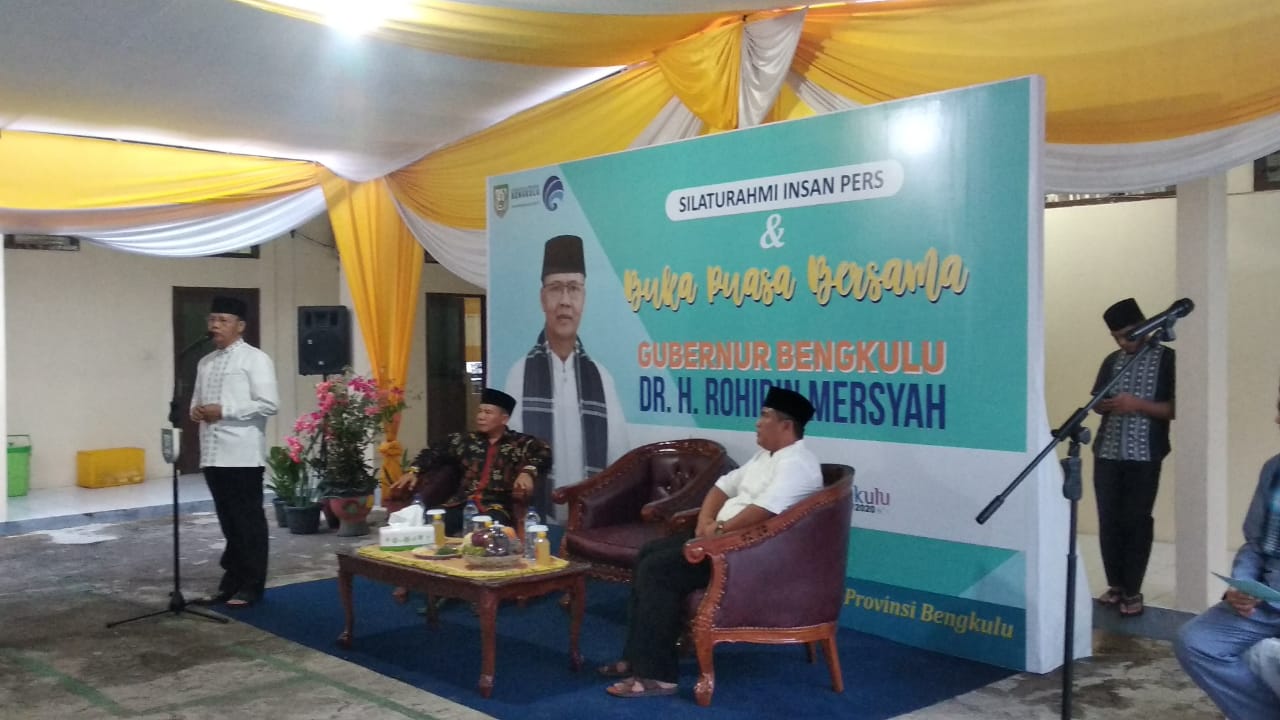 Bukber Insan Pers, Gubernur Bengkulu Ajak Bangun Daerah