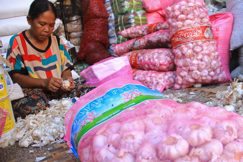 Pemprov Datangkan Bawang Putih Impor