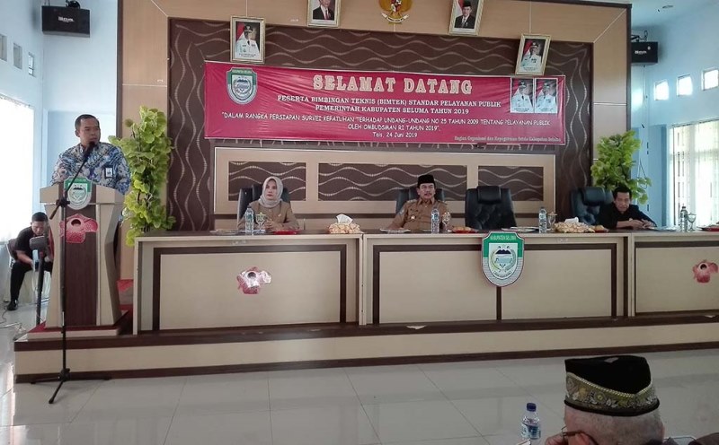 Pelayanan Publik Harus Transparan