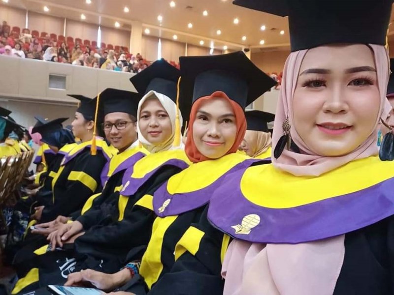 28 Lulusan UT Bengkulu Wisuda di Jakarta