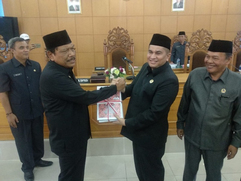 Raperda Pertanggungjawaban APBD 2018 ke Dewan