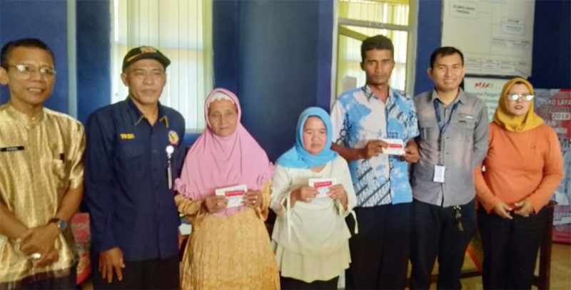 162 Warga Dapat Kartu BPNT