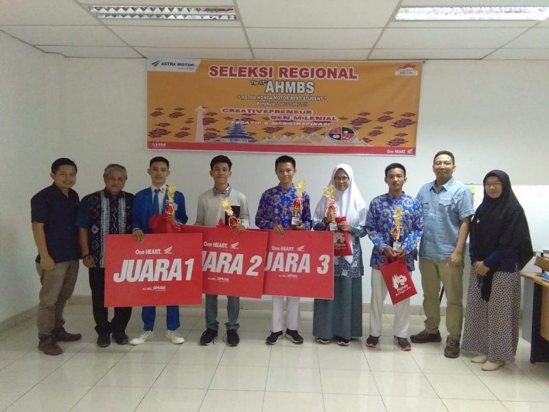 Pelajar SMKS 16 Farmasi Wakili Astra Motor Bengkulu di Final AHMBS 2019