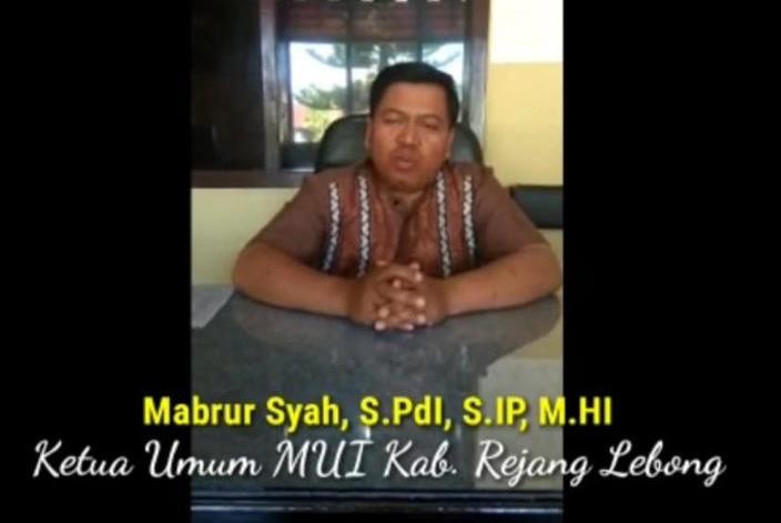 Ketua MUI dan Tokoh Masyarakat Rejang Lebong Tolak Upaya Provokasi