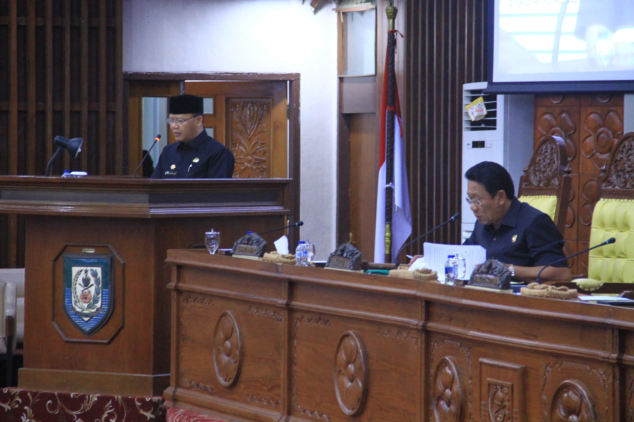 Gubernur Bengkulu Sampaikan Silpa APBD 2018