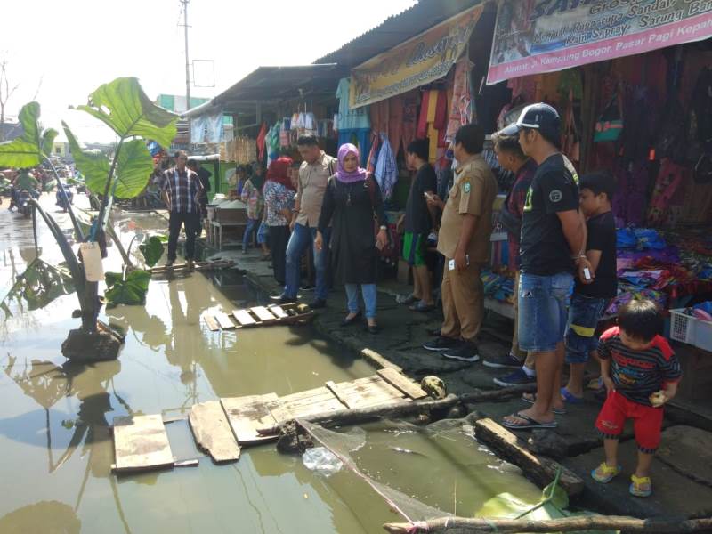 Pembongkaran Drainase Tunggu APBD P