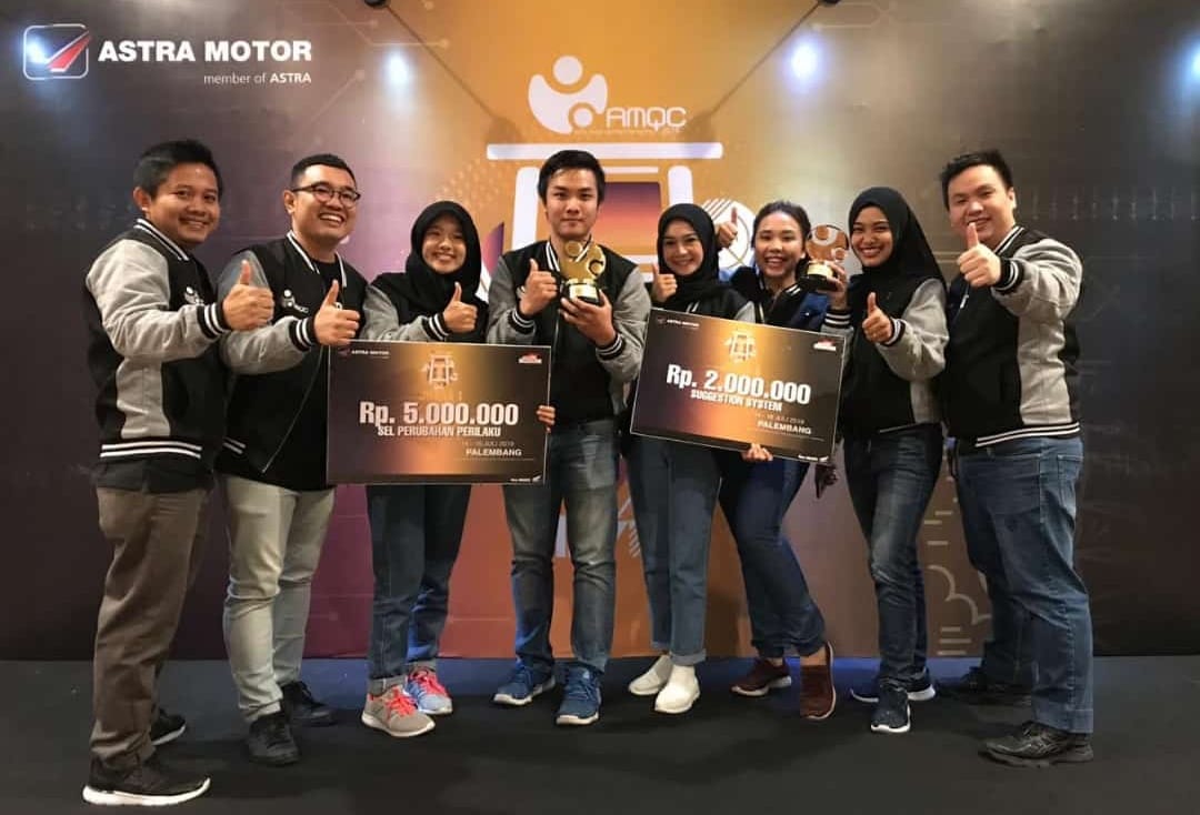 Selamat Astra Motor Bengkulu Sabet 2 Panghargaan Di AMQC 2019 Palembang