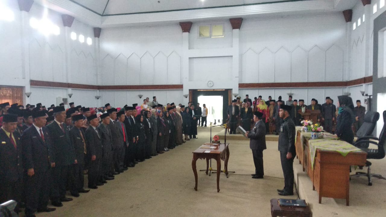 Pemprov Bengkulu Mutasi Besar-besaran, 390 Pejabat Dilantik