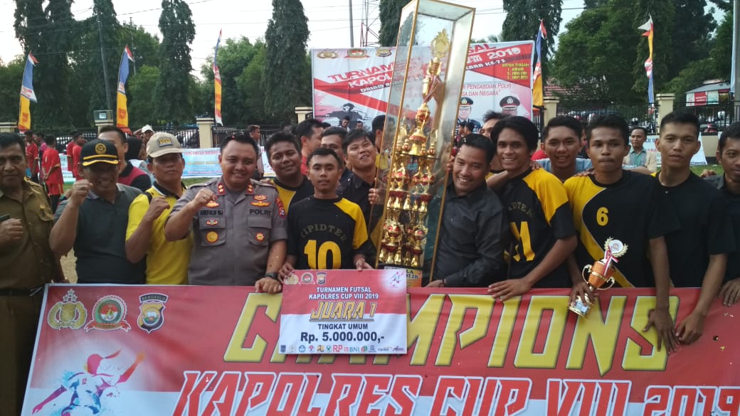 Ini Dia Juara Kapolres Cup VIII Bengkulu Utara