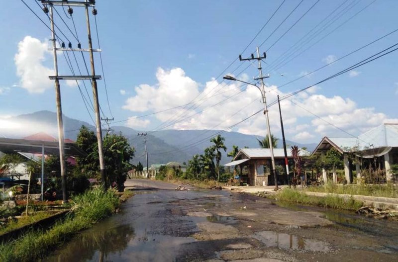 Jalan Provinsi Kembali Rusak