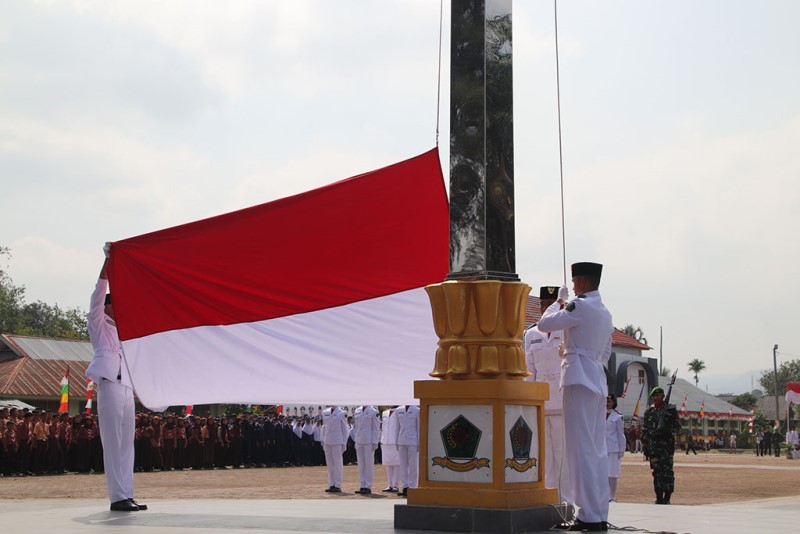 Paskibraka RL Sukses Laksanakan Tugas