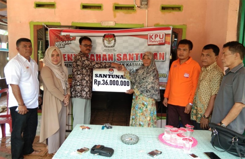 Ahli Waris PPK Dapat Santunan Rp 36 Juta