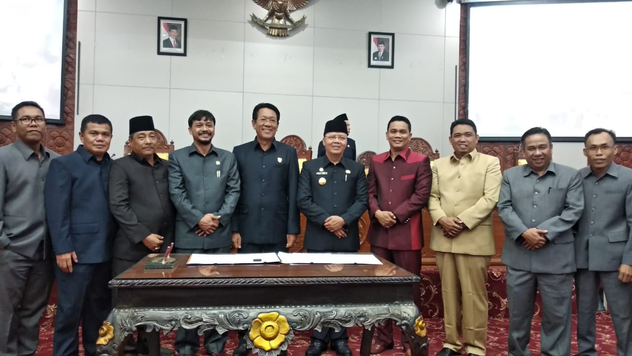 Raperda Pertanggungjawaban APBD 2018 Bengkulu Disetujui