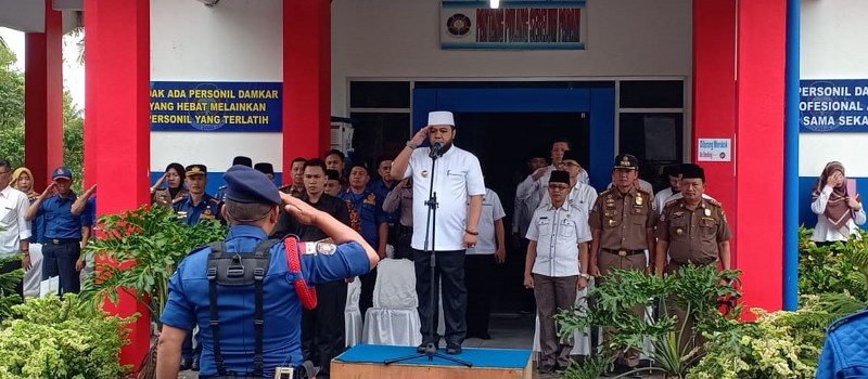 Personel Damkar Tingkatkan Kemampuan