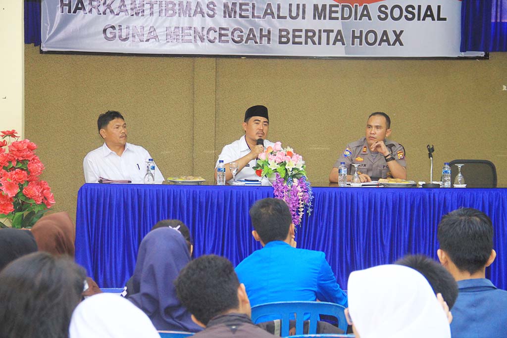 Polres Gelar FGD Cegah Berita Hoax