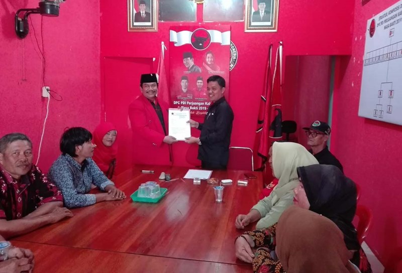 Suparto Resmi Daftar Cabup PDIP