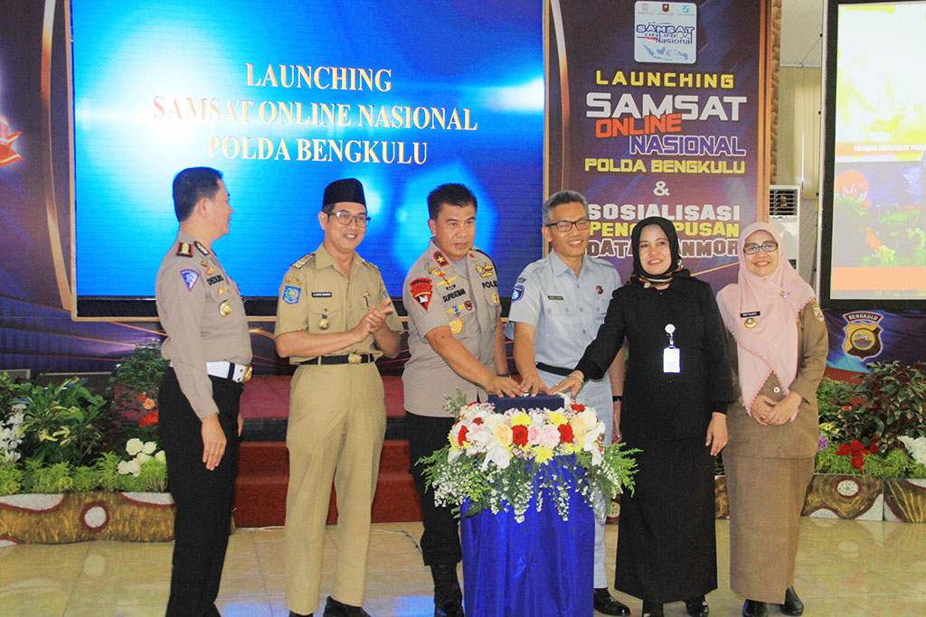 Peringati HUT Lantas ke-64 Polda Launching Samsat Online