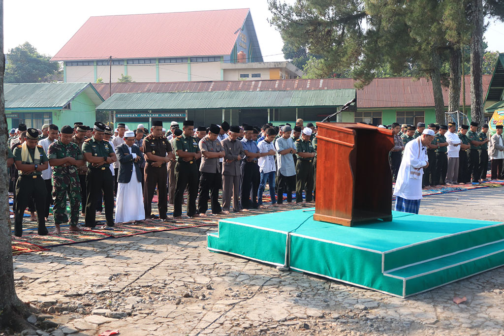 Kodim RL Gelar Salat Istisqa