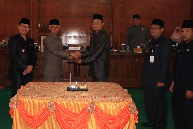 DPRD Rejang Lebong Umumkan Unsur Pimpinan Definitif