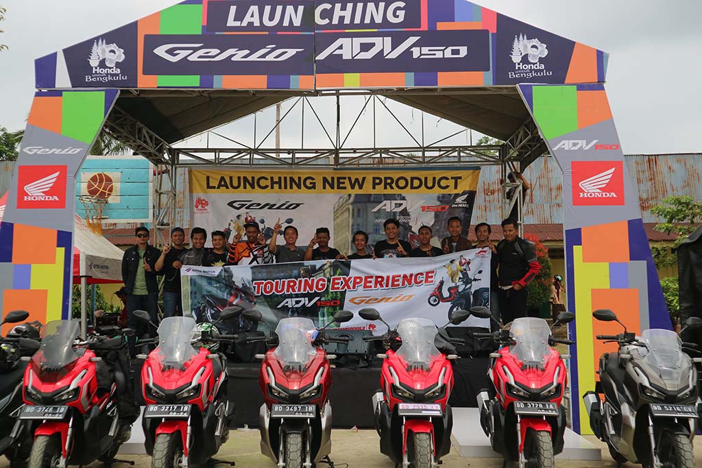 Merasakan Langsung Ketangguhan Honda ADV150 Bersama Anggota Komunitas H.A.I Chapter Bengkulu