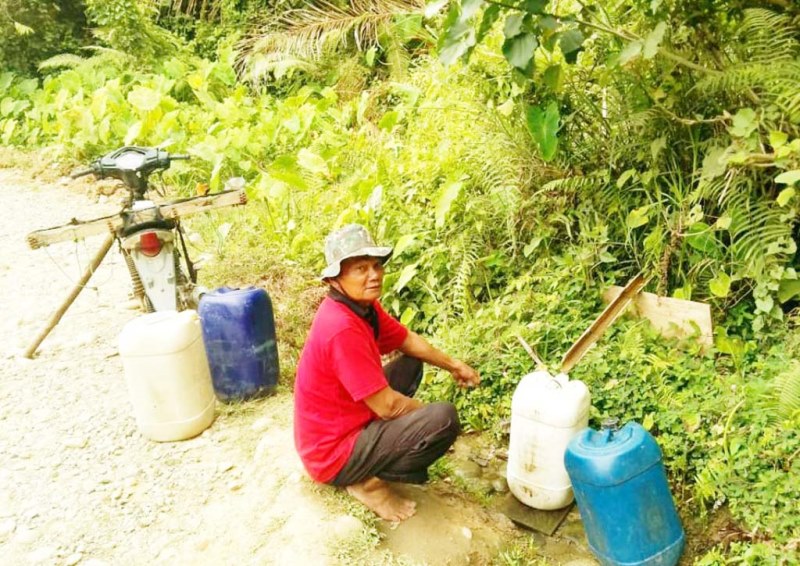 Warga Kesulitan Cari Air Bersih