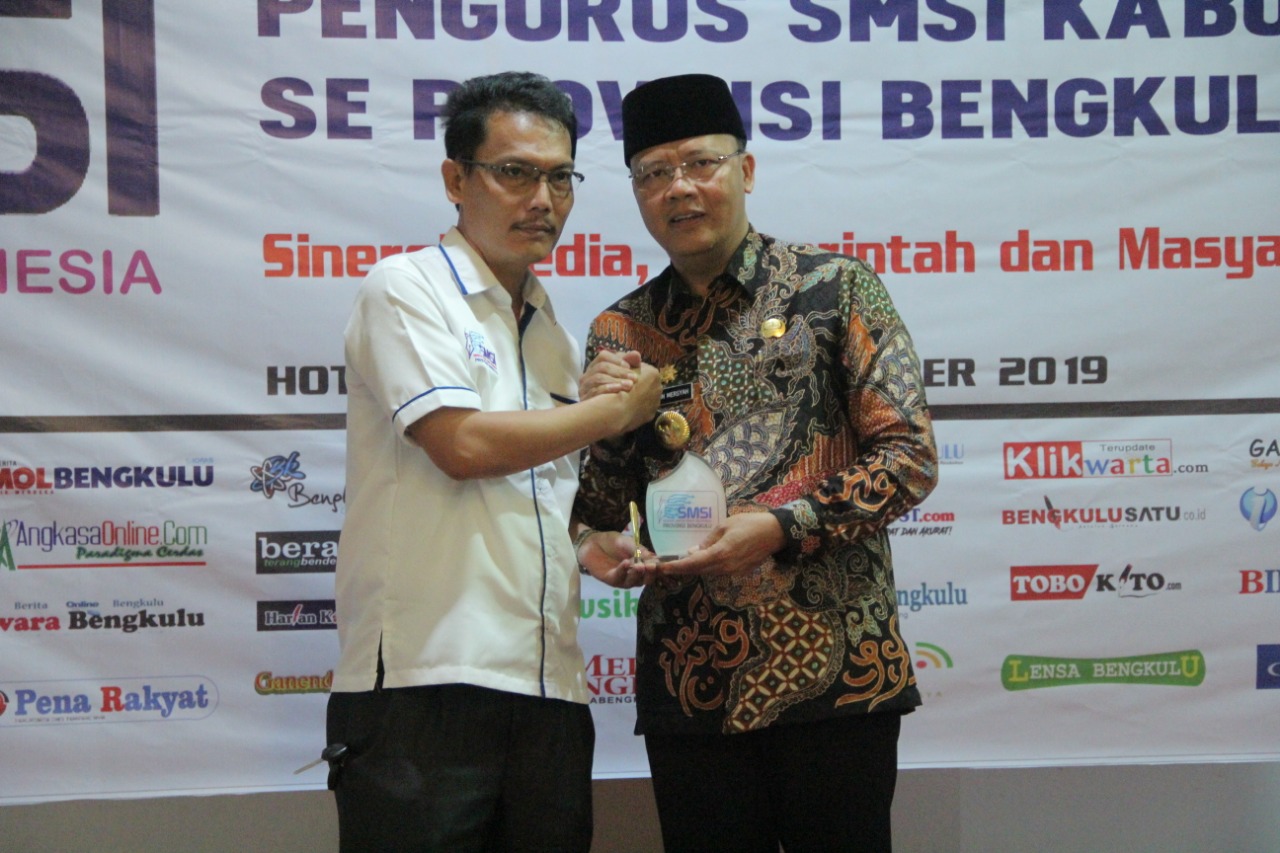 Pengurus SMSI Bengkulu Dikukuhkan