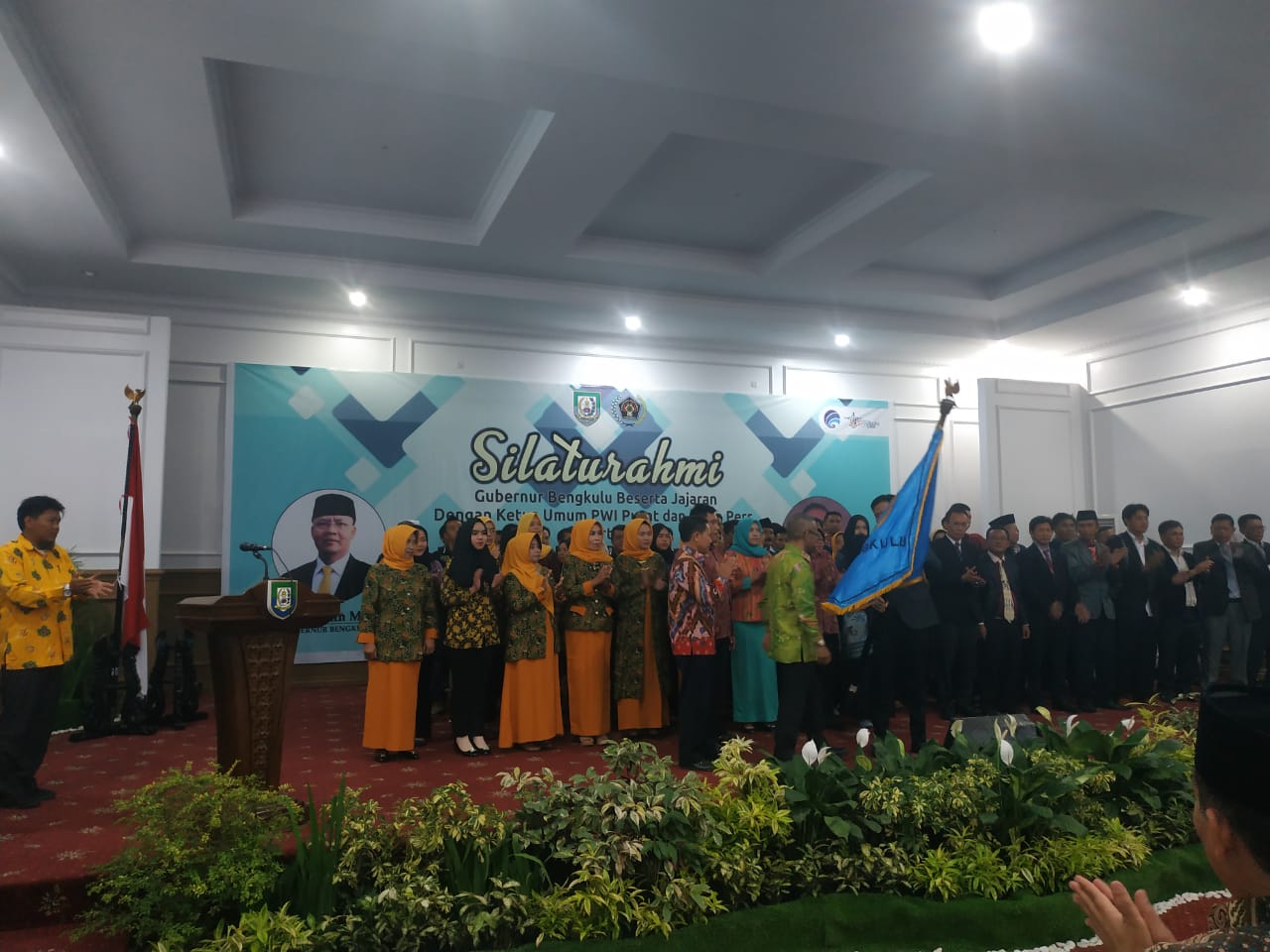 Ketua PWI Pusat Lantik Kepengurusan PWI Bengkulu Peduli