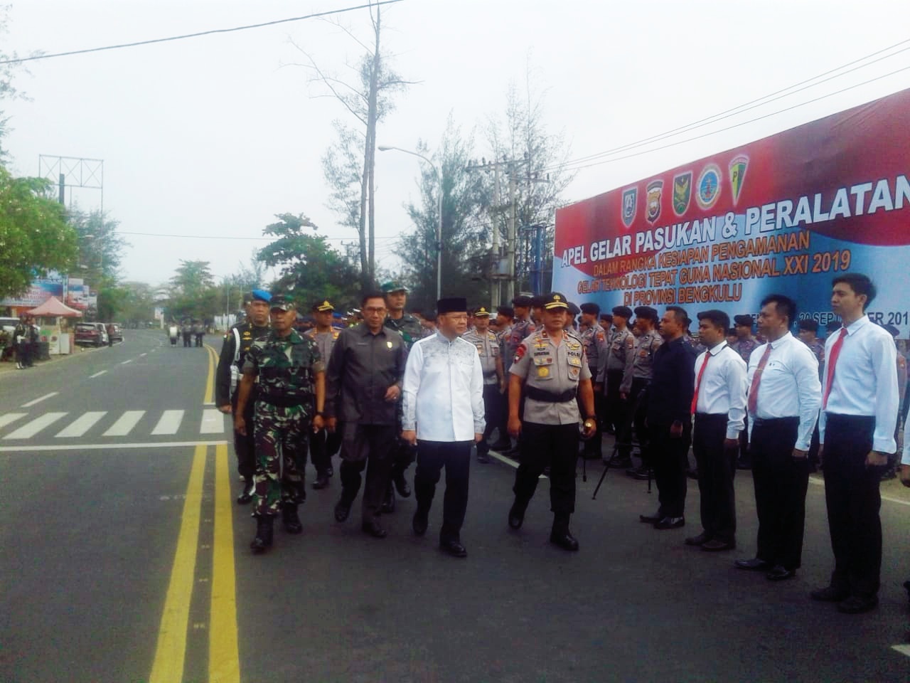 Sambut Gubernur se-Indonesia, 500 Lebih Personil TNI-Polri Disiagakan