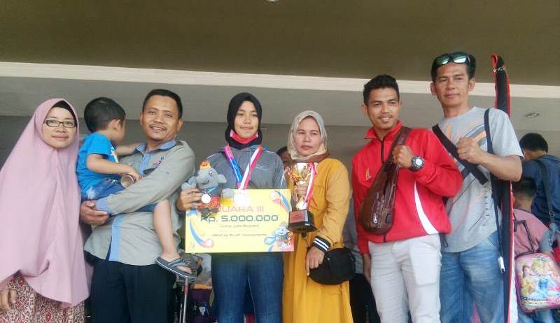 Siswi SMKN 3 RL Juara III Nasional