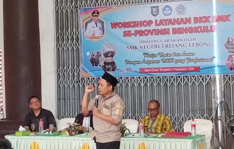 SMKN 3 Rejang Lebong Gelar Workshop Penguatan Layanan BKK