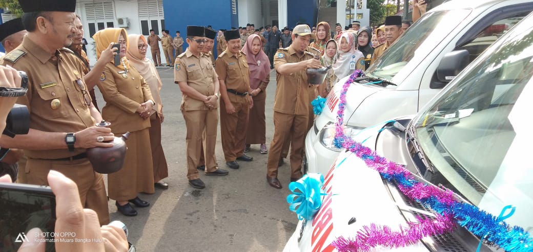 Pemkot Bengkulu Launching 9 Unit Ambulance