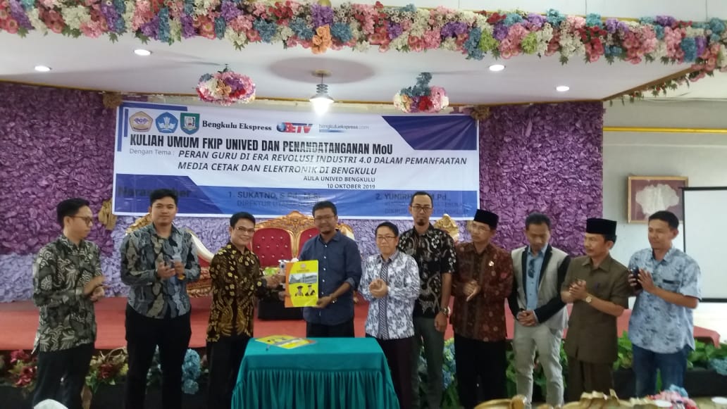 Ajak Media Berperan Majukan Pendidikan, Dehasen Gandeng Bengkulu Ekspress