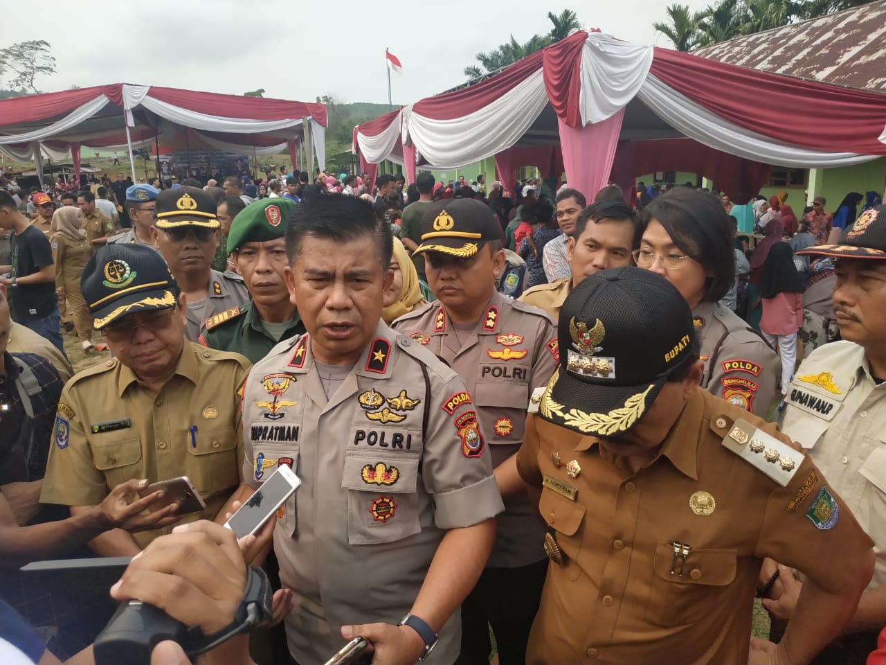 Polda Bengkulu Gelar Bakti Sosial di Bengkulu Tengah