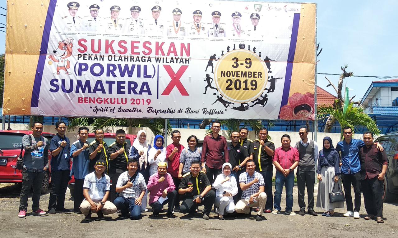 Sukseskan Porwil x se-Sumatera di Bengkulu, Panbes Porwil dan Media Bersinergi