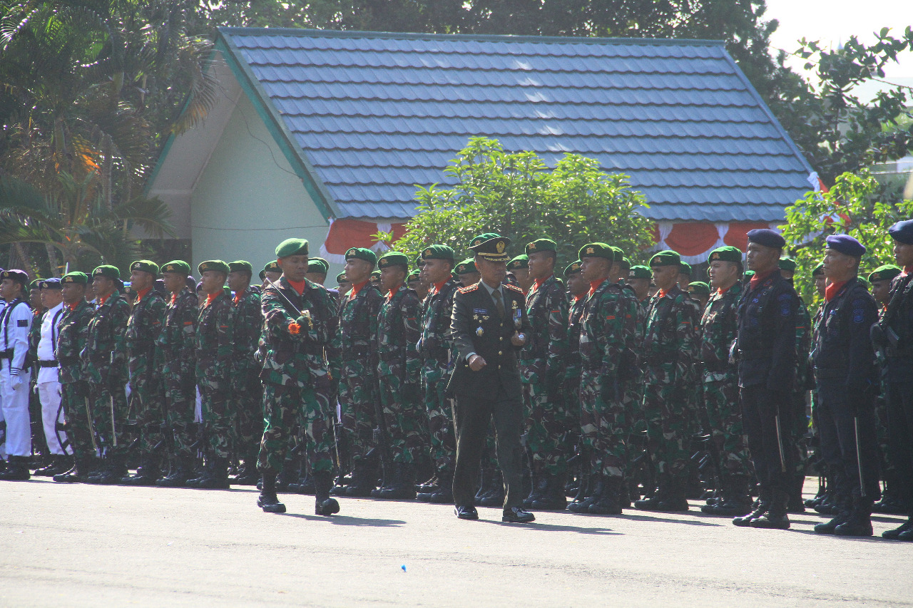 HUT 74 TNI, Danrem : TNI Harus Profesional Dalam Menjalankan Tugas