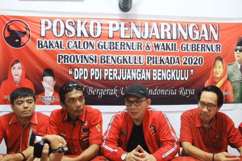 Dua Balon Cagub dan Cawagub Daftar ke PDI-P