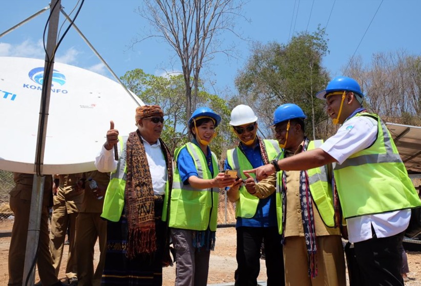 Resmikan Jaringan USO di Pelosok NTT, XL Axiata Dukung Pemerataan Pembangunan di Kawasan Timur Indonesia