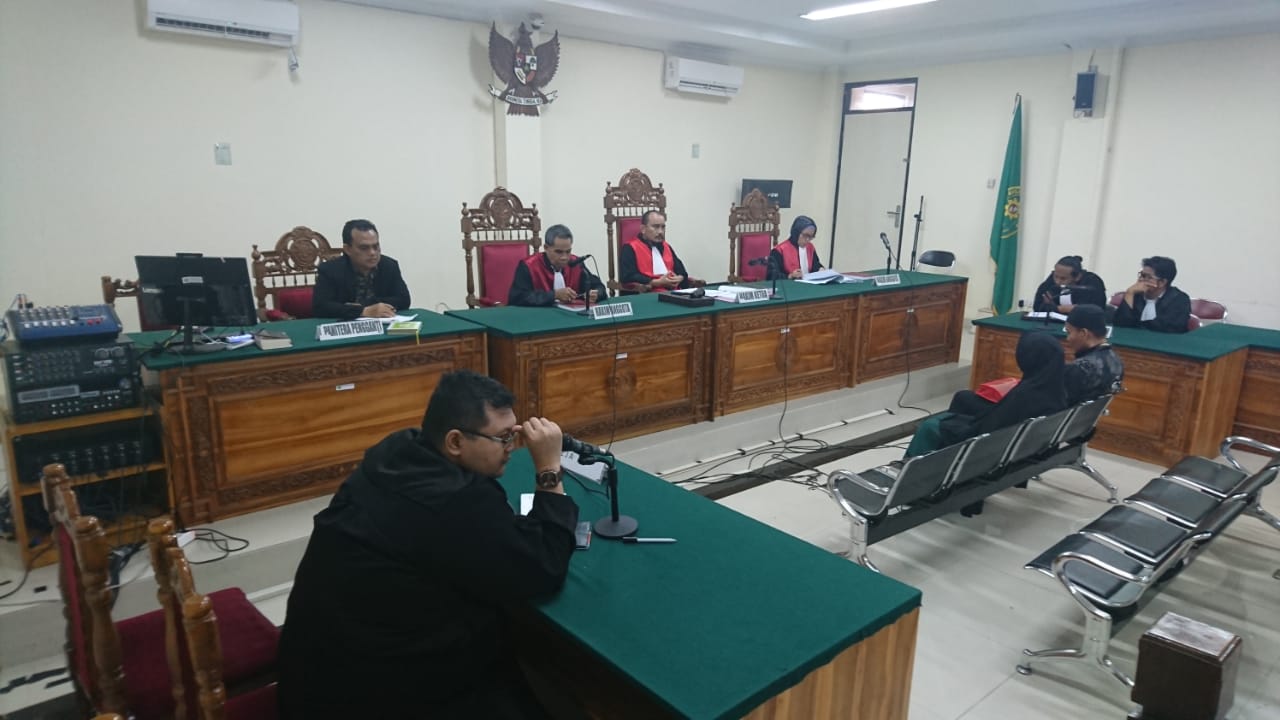 Pasutri Oknum LSM Kepahiang Divonis 4 dan 3 Tahun Penjara