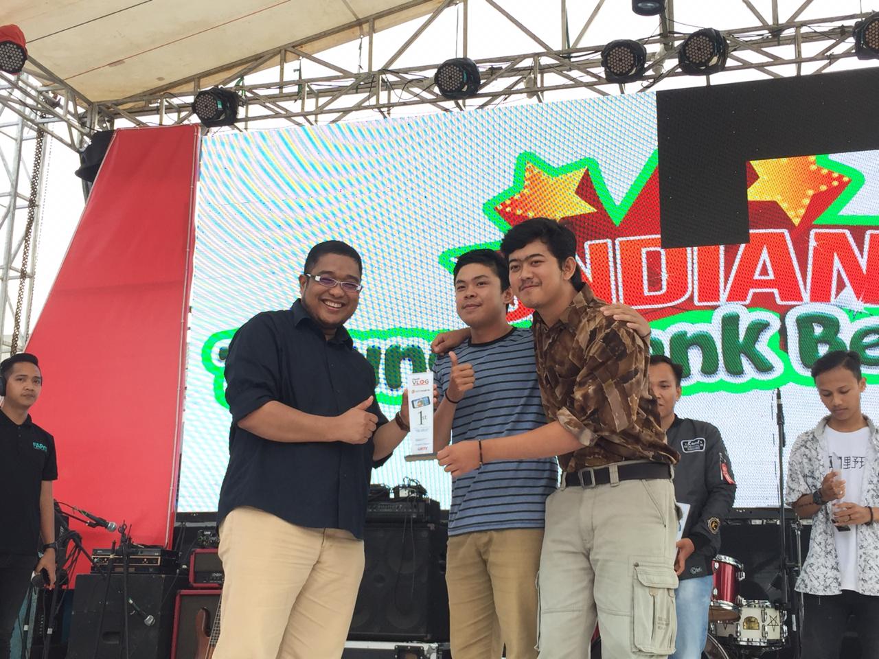 Kelabu Muda, Pemenang Kompetisi Vlog Undian Tabungan Bank Bengkulu 2019