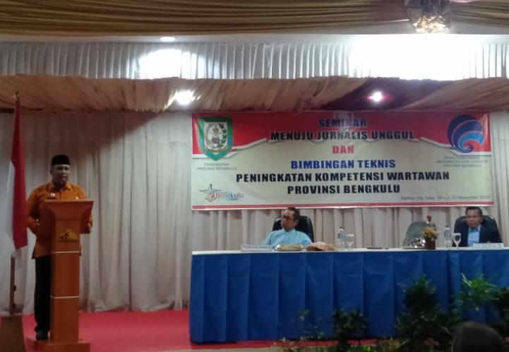 Diskominfo dan PWI Bengkulu Bersinergi Lahirkan Wartawan Berkompeten