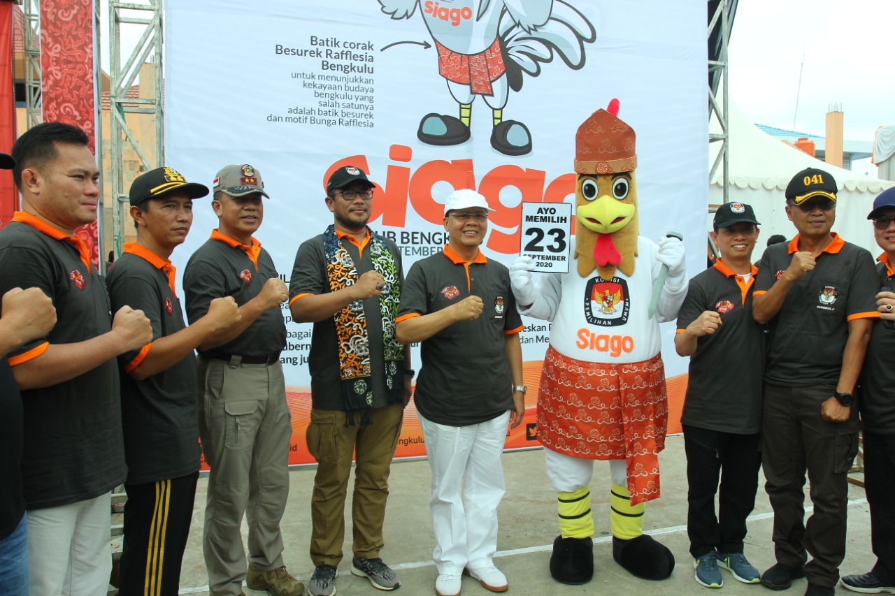 KPU Bengkulu Launching ‘Siago’, Tanda Pilgub Bengkulu 2020 Dimulai
