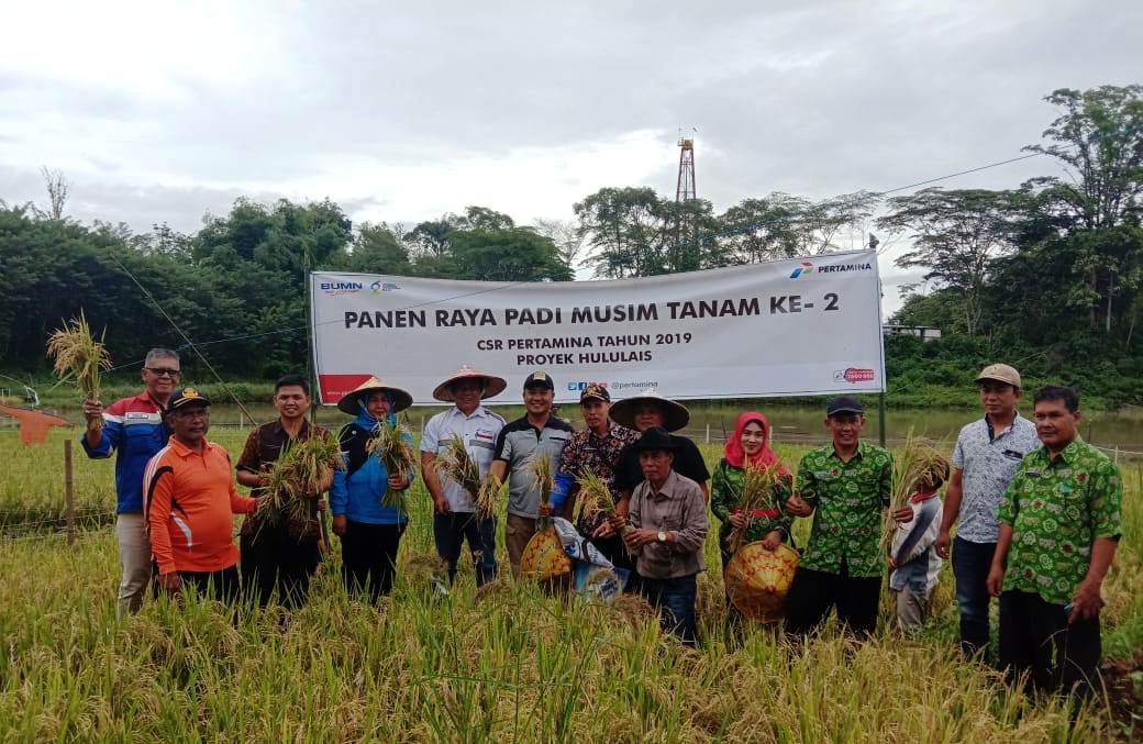 Wujudkan Tanam dan Panen 2 Kali Dalam 1 Tahun, PT PGE Hulu Gandeng Poktan