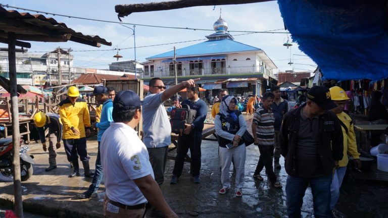 PUPR Kota Bengkulu Survei Titik Perbaikan Pasar Panorama