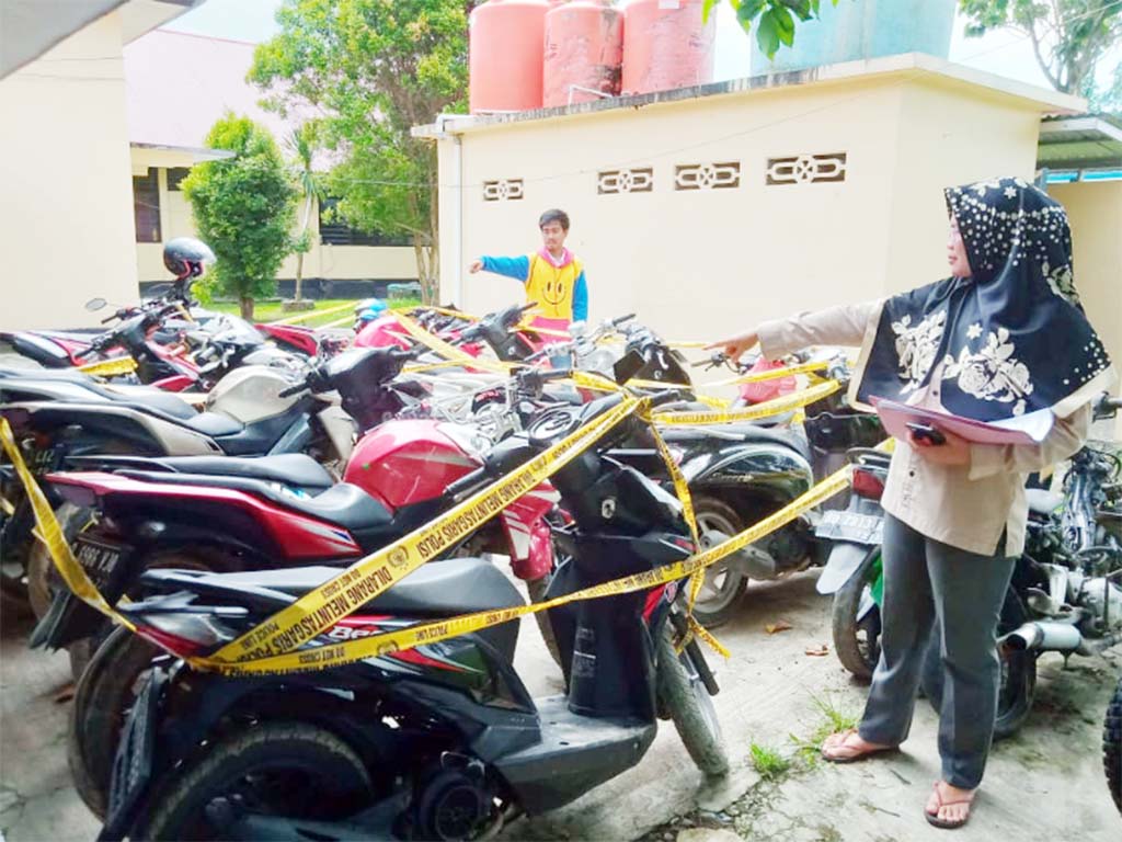 Angkut Motor Bodong, Ekspedisi Diamankan