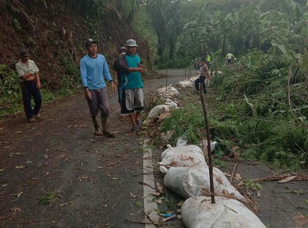 Jalan Provinsi Terancam Longsor