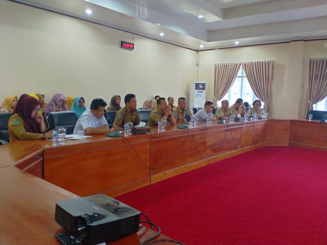 TPP Kecil, Pegawai Puskesmas Datangi Dewan