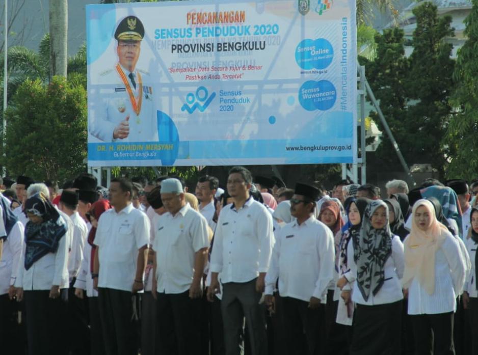 Gubernur Minta Pastikan Masyarakat Bengkulu Terdata Saat Sensus Online