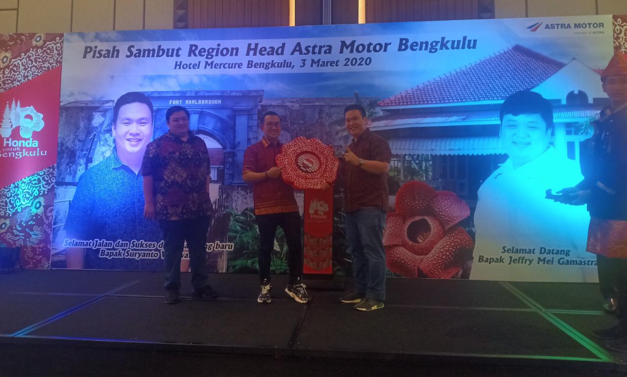 Jeffry Mei Gamastra Jabat Head Region Astra Motor Bengkulu